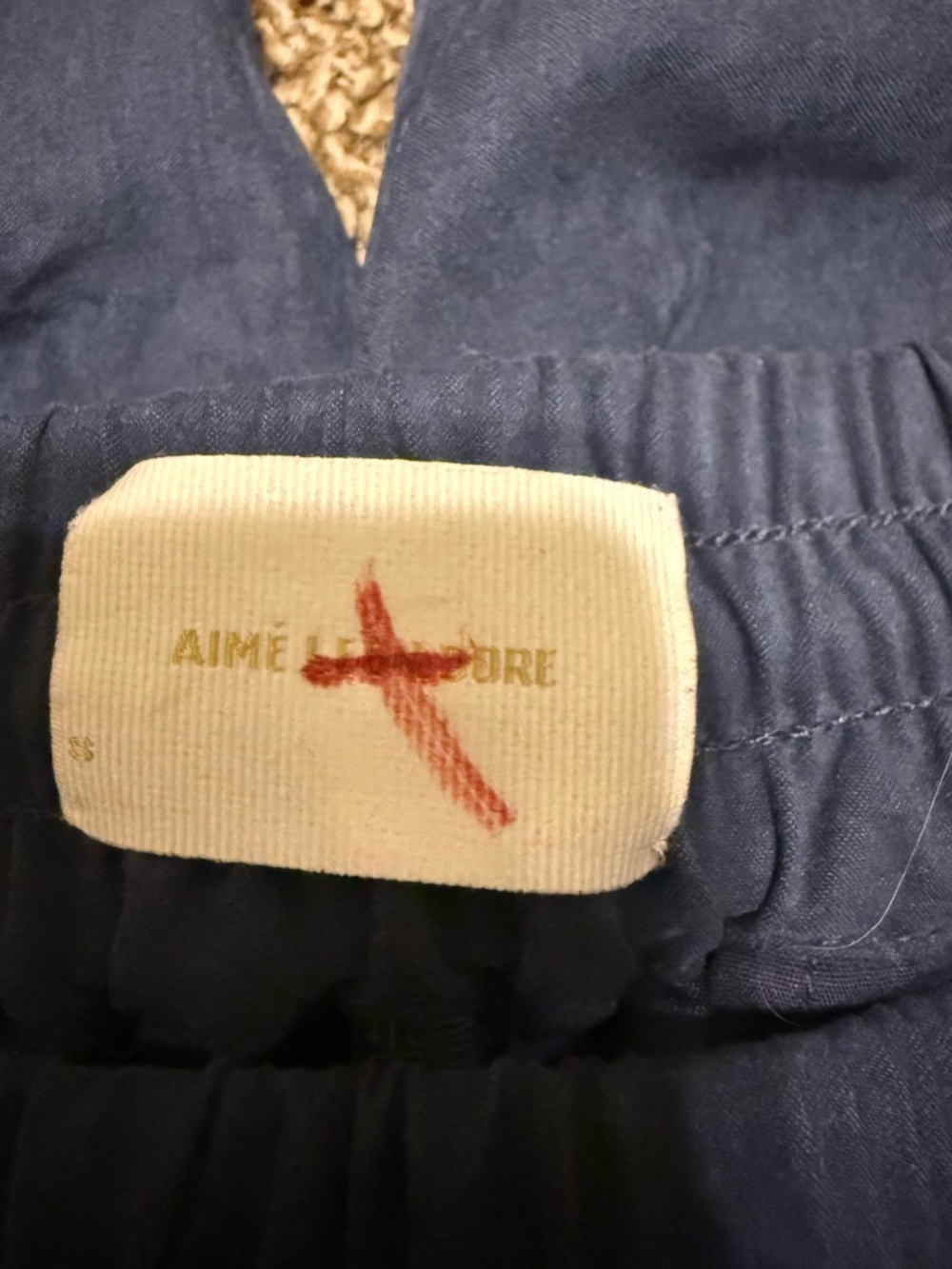 Aime Leon Dore Navy Elastic-Waist Jogger Pants - Picture 4 of 10